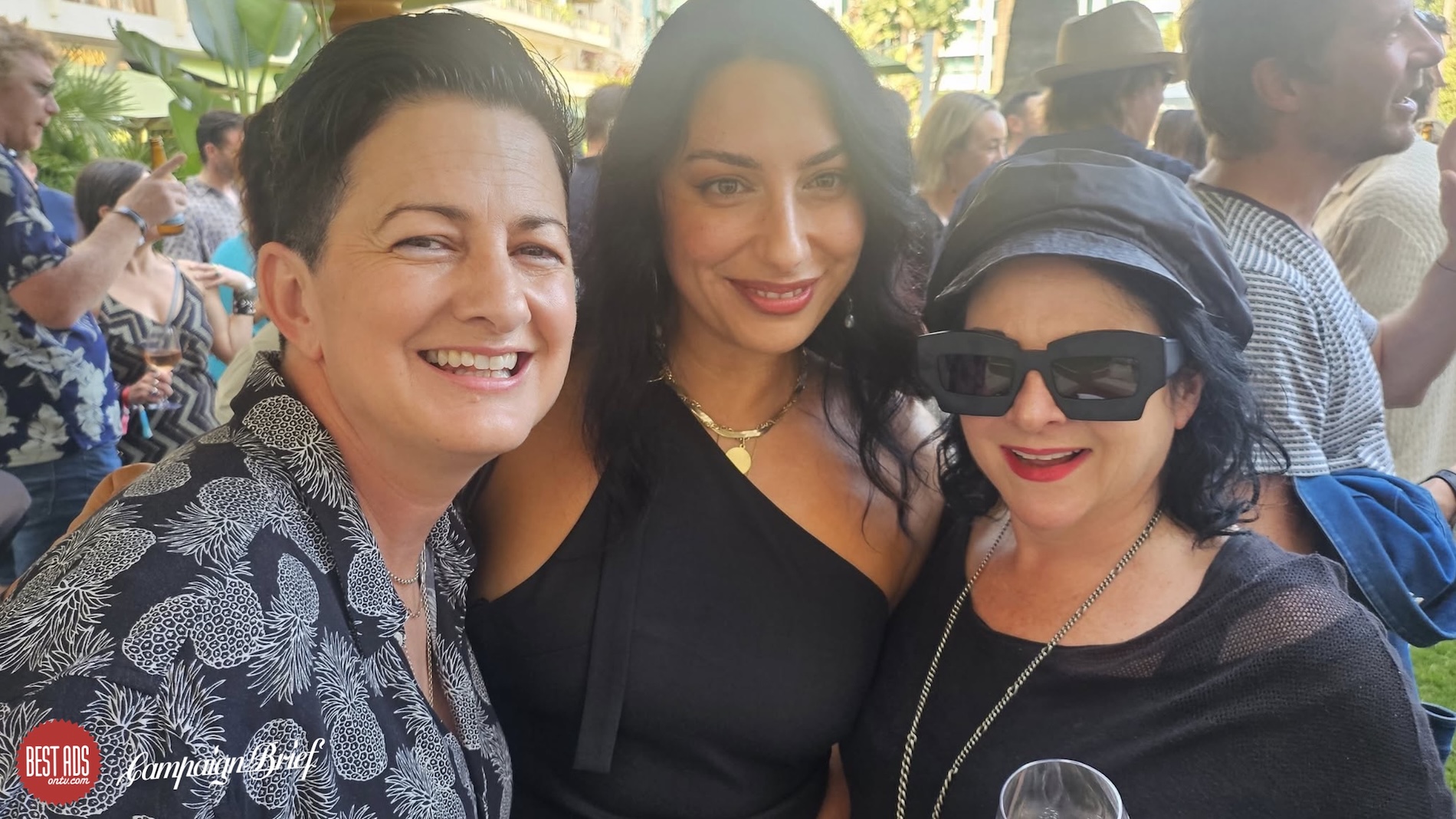 Aussies and Kiwis plus global creatives attend the Campaign Brief Cannes Welcome Drinks honoring special guest ‘King David’ Droga